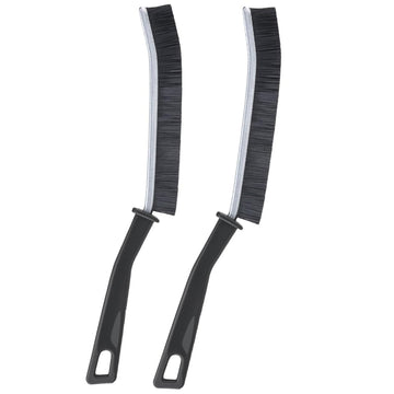 2 Pack Crevice Cleaning Brushes – Hard Bristle Grout & Gap Cleaner for Kitchen, Bathroom & Tiles