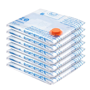 7-Pack Jumbo Vacuum Storage Bags – Airtight Space Saver for Clothes & Bedding