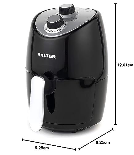 Salter EK2817 2L Compact Air Fryer – Non-Stick, Adjustable Temp & Timer, 1000W