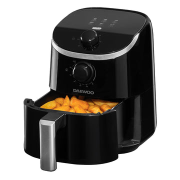 Daewoo 2L Compact Air Fryer – Manual Control, Oil-Free Cooking, Energy Efficient